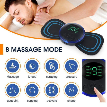 Smart EMS Massager – Instant Relaxation, Anytime, Anywhere!